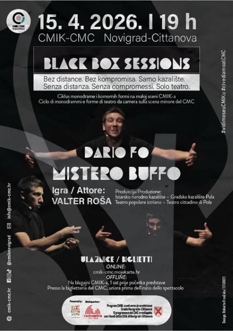 Black Box Sessions, ciklus komornih predstava u CMIK-u